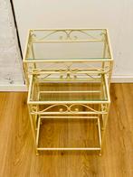 Vintage Plantentafeltje Brocante Stijl, Ophalen of Verzenden