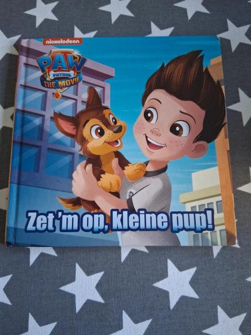 boekje nickelodeon paw patrol - zet'm op, kleine pup!, Boeken, Kinderboeken | Baby's en Peuters, Gelezen, Ophalen of Verzenden