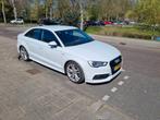Audi A3 1.4 Tfsi 110KW S-line COD  nette auto, Auto's, Audi, Lichtsensor, 4 cilinders, Leder en Stof, Wit