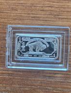 Zilveren baartjes van 1 gram in capsule, Ophalen of Verzenden, Zilver