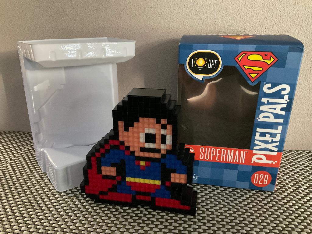 Pixel Pals - Lichtfiguur - Superman, Ophalen, Nieuw