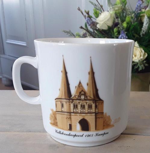 Kopje broederspoort / cellebroederspoort 1465 kampen - winte, Huis en Inrichting, Keuken | Servies, Gebruikt, Kop(pen) en/of Schotel(s)