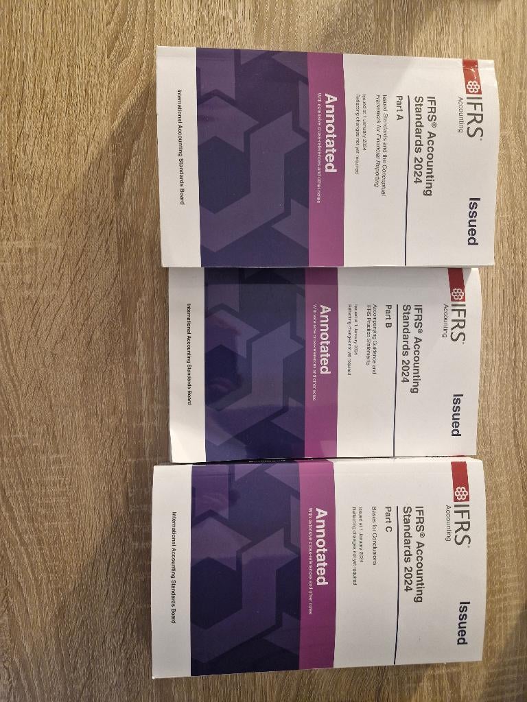 IFRS Accounting Standards 2024, Ophalen of Verzenden, Beta, Zo goed als nieuw
