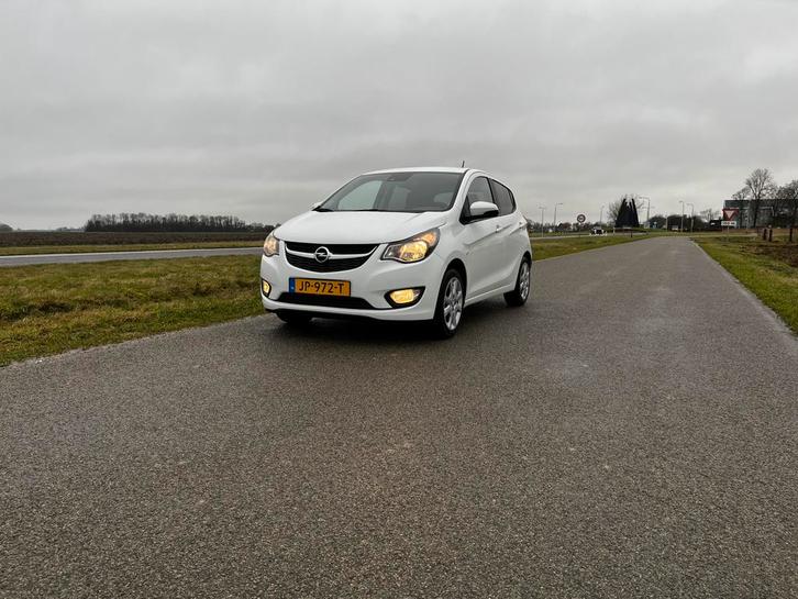 Opel Karl leder/clima, Auto's, Opel, Particulier, ABS, Airbags, Airconditioning, Bluetooth, Bochtverlichting, Boordcomputer, Centrale vergrendeling