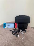 Nintendo switch met 2 games en 64gb opslag, Met 2 controllers, Ophalen of Verzenden, Zo goed als nieuw, Switch Original