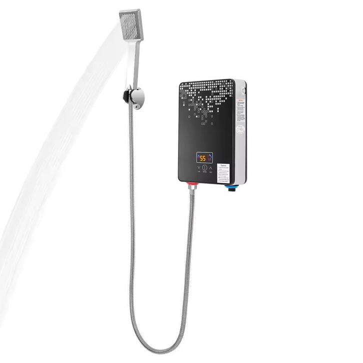 Compacte elektrische boiler met douchekop, Doe-het-zelf en Verbouw, Geisers en Boilers, Nieuw, Boiler, Aardgas, Minder dan 20 liter