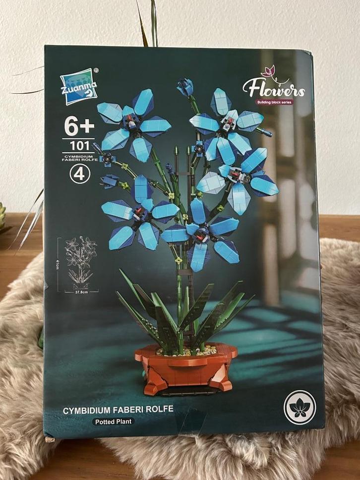 Bouwspeelset Orchidee, Kinderen en Baby's, Speelgoed | Duplo en Lego, Nieuw, Complete set, Ophalen of Verzenden