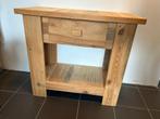 Sidetable steigerhout sloophout, Ophalen, 50 tot 100 cm, Zo goed als nieuw, 25 tot 50 cm