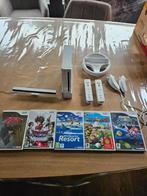 Nintendo wii, Spelcomputers en Games, Ophalen, Gebruikt, Met 2 controllers, Met games