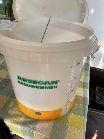 Arsegan Bierbrouwemmer 22 liter beschikbaar voor biedingen