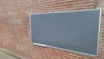 Groot schoolbord / krijtbord. Kan Buiten en binnen 200x102cm, Diversen, Schoolborden, Ophalen, Gebruikt, ., .