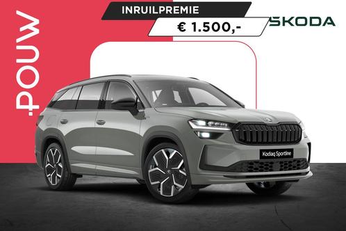 Skoda Kodiaq 1.5 TSI 204pk PHEV Sportline Business | Panoram, Auto's, Skoda, Bedrijf, Te koop, Kodiaq, ABS, Achteruitrijcamera
