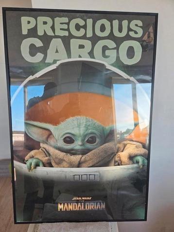 Star Wars Mandalorian baby yoda poster beschikbaar voor biedingen