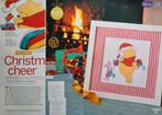 Winnie de Pooh en knorretje Kerst borduurpatroon, Ophalen, Nieuw, Handborduren, Patroon