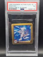 Mewtwo 1999 action flipz Series one 3D #s-8 PSA 7, Verzenden, Zo goed als nieuw, Meerdere kaarten