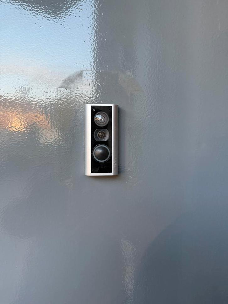 Ring Door View Cam, Huis en Inrichting, Deurbellen, Zo goed als nieuw, Draadloos, Ingebouwde camera, Compatibel met smartphone