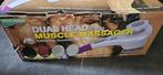 dual head muscle massager, Ophalen of Verzenden, Gebruikt