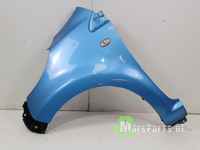 Scherm links-voor van een Peugeot 107, Auto-onderdelen, Carrosserie en Plaatwerk, Peugeot, Gebruikt, 3 maanden garantie, Ophalen of Verzenden