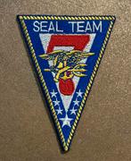 US Navy Seal team 7 patch (velcro), Verzamelen, Ophalen of Verzenden, Marine, Amerika, Embleem of Badge