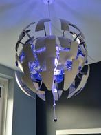 IKEA hanglamp met afstandsbediening. Kleur wit/silver., Gebruikt, Ophalen