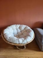 Luxe Rotan Papasan Stoel, Huis en Inrichting, Fauteuils, Ophalen, Luxe, 75 tot 100 cm, Zo goed als nieuw