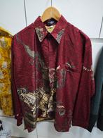 Traditioneel en authentiek batik shirt maat m, Kleding | Heren, Ophalen of Verzenden, Zo goed als nieuw