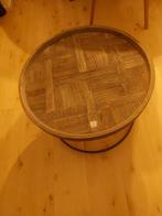 Ronde salontafel Riviera Maison., Huis en Inrichting, Tafels | Salontafels, 50 tot 100 cm, Rond, Metaal, Minder dan 50 cm