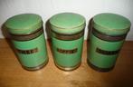 Ouderwetse groene blikken, Antiek en Kunst, Curiosa en Brocante