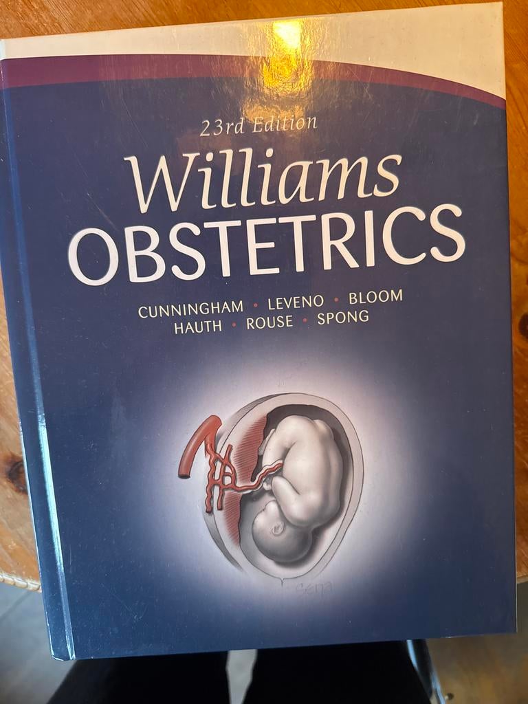 Williams Obstetrics 23rd editie - Nieuw!, Boeken, Ophalen of Verzenden, Beta, Nieuw, WO