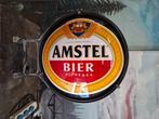 amstel bier uithangbord lichtreclame, Ophalen, Gebruikt, Reclamebord, Plaat of Schild, Amstel