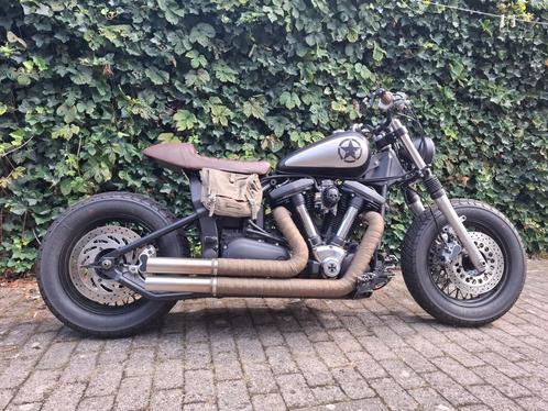 Wildstar 1600 verbouwd tot een mix van chopper en scrambler, Motoren, Motoren | Yamaha, Particulier, Chopper, meer dan 35 kW, 2 cilinders
