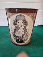 prullenbak vintage sarah en kay jaren 70, Ophalen of Verzenden