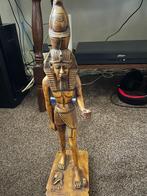 toetanchamon beeld van hout, Ophalen of Verzenden