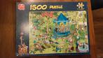 Puzzel Jan van Haasteren Het Muziekpaviljoen 1500 stukjes, Ophalen of Verzenden, 500 t/m 1500 stukjes, Zo goed als nieuw, Legpuzzel
