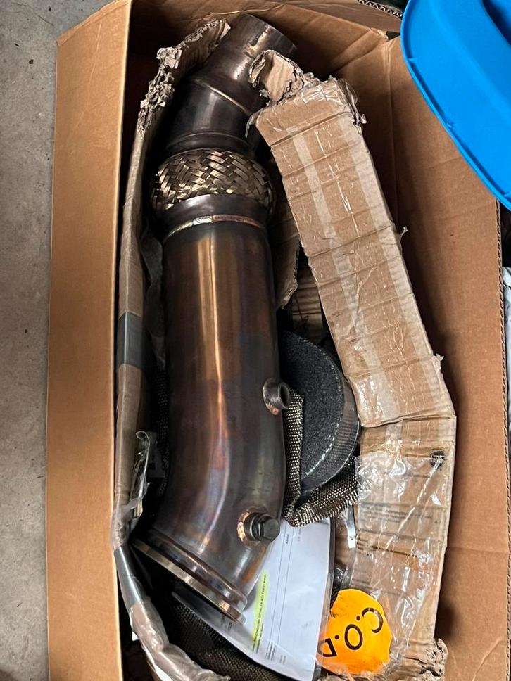 BMW b58 gen 1 Catless Downpipe 4.5”, Auto-onderdelen, Uitlaatsystemen, BMW, Gebruikt, Ophalen of Verzenden