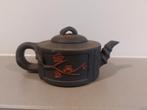 Chinees Yixing trekpotje bruin klei aardewerk., Antiek en Kunst, Ophalen of Verzenden