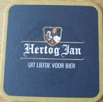 bierviltje van Hertog Jan - uit liefde voor bier, Viltje(s), Ophalen of Verzenden, Zo goed als nieuw, Hertog Jan