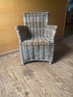 Rieten Kinderfauteuil, Huis en Inrichting, Fauteuils, Ophalen, Minder dan 50 cm, Gebruikt, Minder dan 75 cm