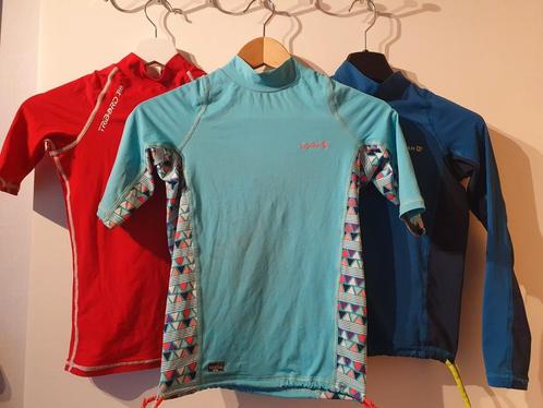 3 UV Zwem Shirts maat 134-145, Kinderen en Baby's, Kinderkleding | Kinder-zwemkleding, Gebruikt, Overig, Maat 134, Jongen of Meisje