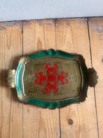 Lucky Vintage brocante Florentijnse dienblad, .., Gebruikt, ., Ophalen of Verzenden