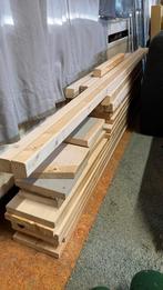 Stijgerhouten planken, Doe-het-zelf en Verbouw, Hout en Planken, Ophalen, Gebruikt, Minder dan 25 mm, Plank