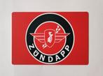 Zundapp logo rood reclamebord van metaal wandbord decoratie, Reclamebord, Info@deconoord.nl, Deco Noord, Nieuw