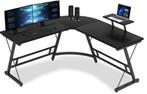 Hoekbureau - Bureau - L vormig bureau - Computertafel - Zwar, Huis en Inrichting, Bureaus, Ophalen of Verzenden, Nieuw, Bureau