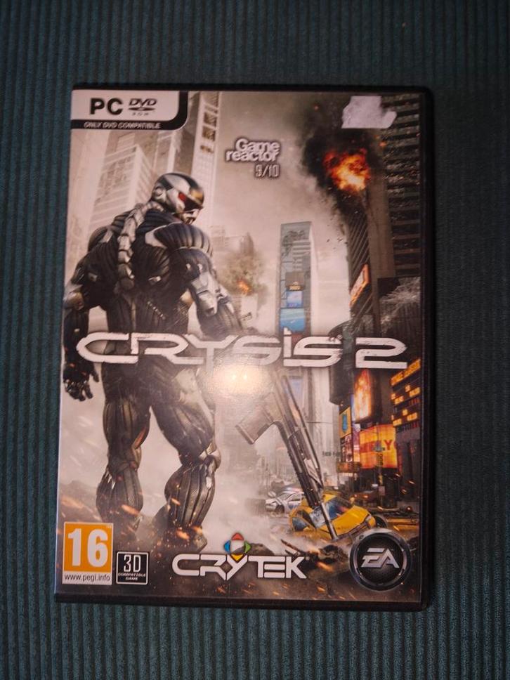 Crysis 2 PC Games  - Windows XP - Shooter Klassieker!, Spelcomputers en Games, Games | Pc, Gebruikt, Shooter, 1 speler, Vanaf 16 jaar