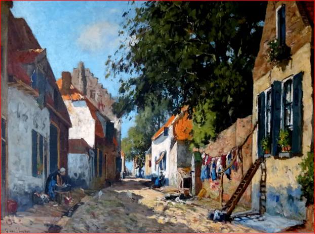 Gezocht werk van de Nunspeetse kunstenaar Jan van Vuuren, Ophalen of Verzenden