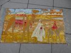 wand/vloer kleedje met Oosters tafereel (leven in de woestij, Huis en Inrichting, Stoffering | Tapijten en Kleden, Gebruikt, 50 tot 100 cm