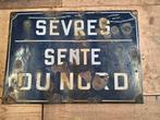 Oud emaille bord straatnaambord naambord, Antiek en Kunst, Antiek | Emaille, Ophalen of Verzenden