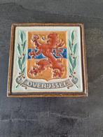 Porceleyne Fles Cloisonné tegel provincie wapen, Antiek en Kunst, Ophalen of Verzenden