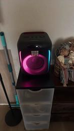 Lenco speaker met microfoon, Audio, Tv en Foto, Karaoke-apparatuur, Ophalen, Gebruikt, Complete set