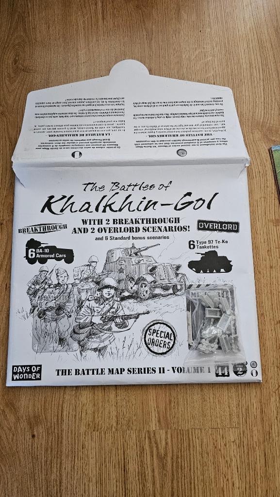 Memoir '44 - Uitbreiding Khalkin Gol Battle Map, Hobby en Vrije tijd, Gezelschapsspellen | Bordspellen, Zo goed als nieuw, Ophalen of Verzenden